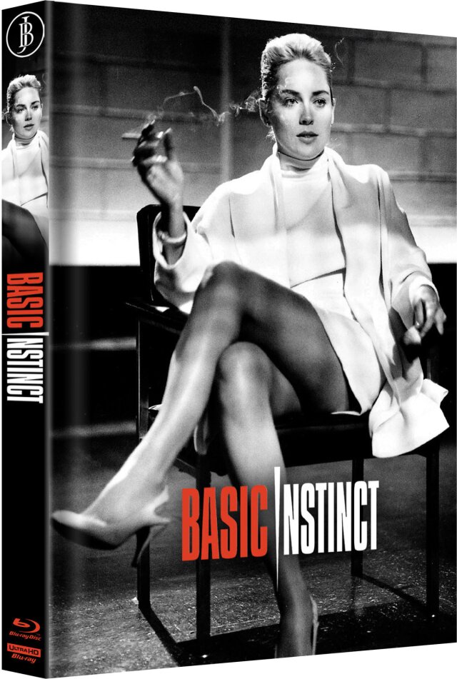 Basic Instinct (1992) Cover B, Limited Edition, Mediabook, 4K Ultra HD + Blu-ray