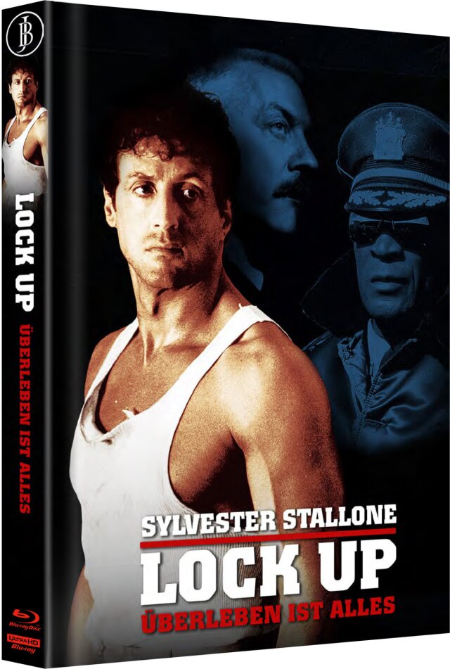 Lock Up (1989) Cover B, Limited Edition, Mediabook, 4K Ultra HD + Blu-ray