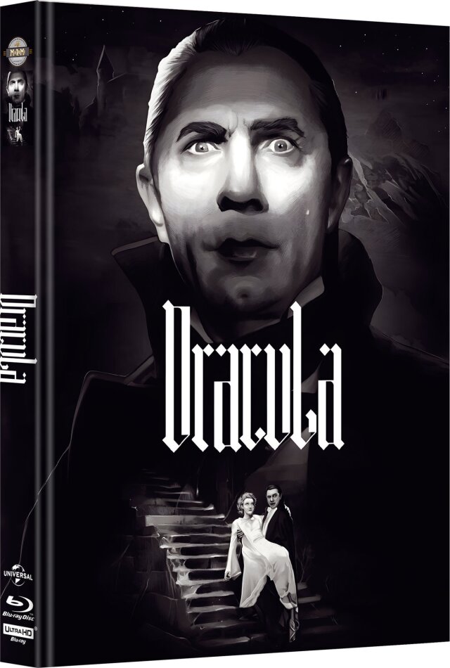 Dracula (1931) Cover C, Limited Edition, Mediabook, 4K Ultra HD + Blu-ray