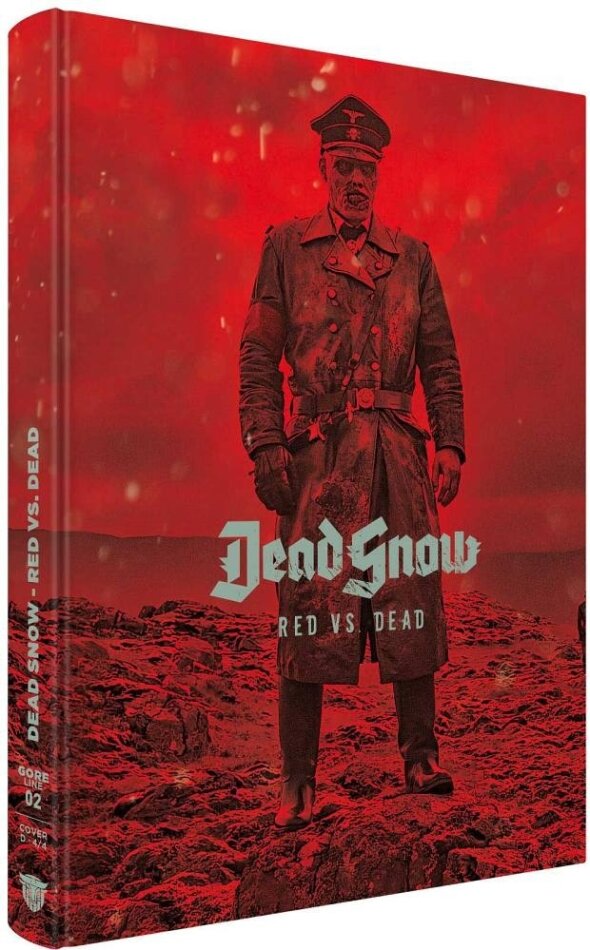 Dead Snow 2 - Red vs. Dead (2014) Cover D, Glanzlack, Limited Collector's Edition, Mediabook, Blu-ray + DVD