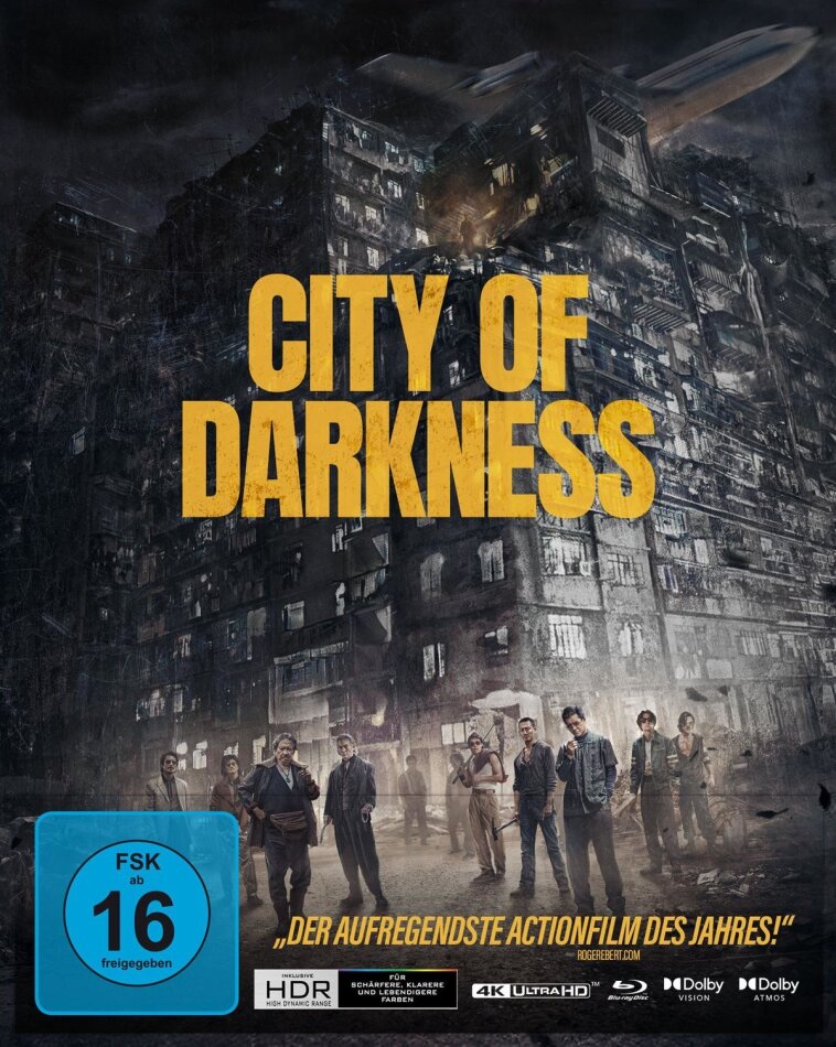 City of Darkness (2024) Cover A, Limited Edition, Mediabook, 4K Ultra HD + Blu-ray