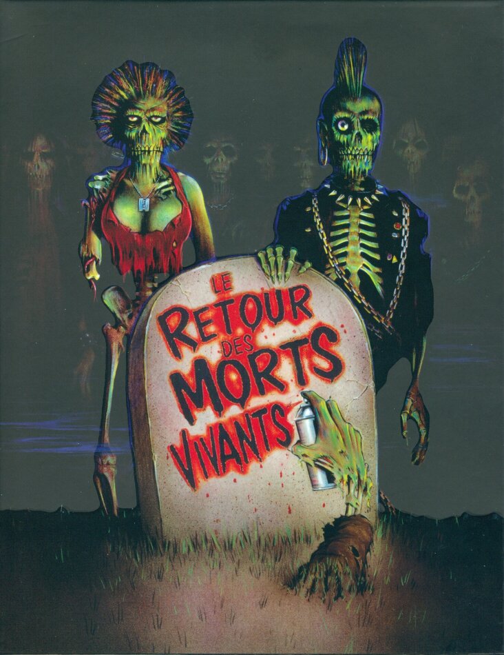 Le retour des morts vivants (1985) Boîtier métal FuturePak, Étui, Édition Collector Limitée, 4K Ultra HD + Blu-ray