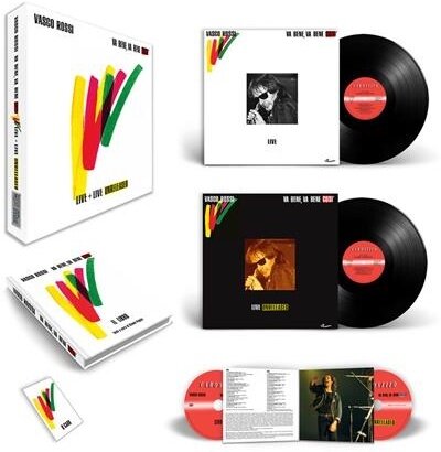 Vasco Rossi - Va Bene, Va Bene Cos&igrave; Live + Unreleased (2 CDs + 2 LPs)