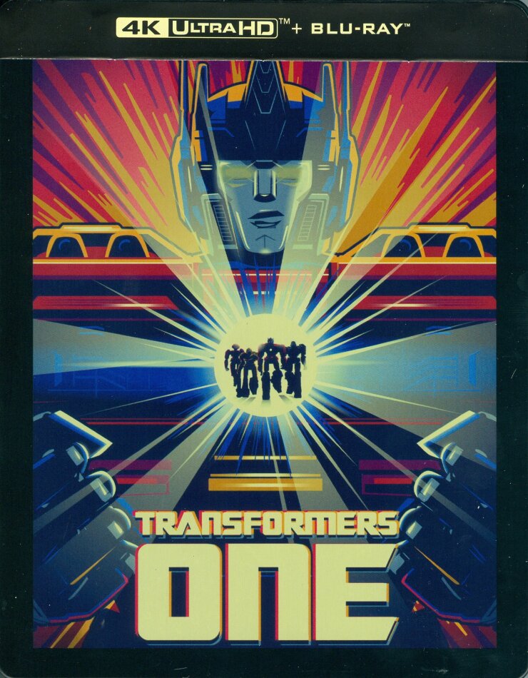 Transformers One (2024) Limited Edition, Steelbook, 4K Ultra HD + Blu-ray