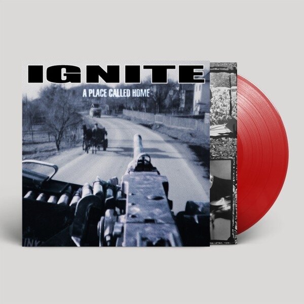 Ignite - A Place Called Home 2025 Reissue, Svart Records, Édition Limitée, Transparent Red Vinyl, LP