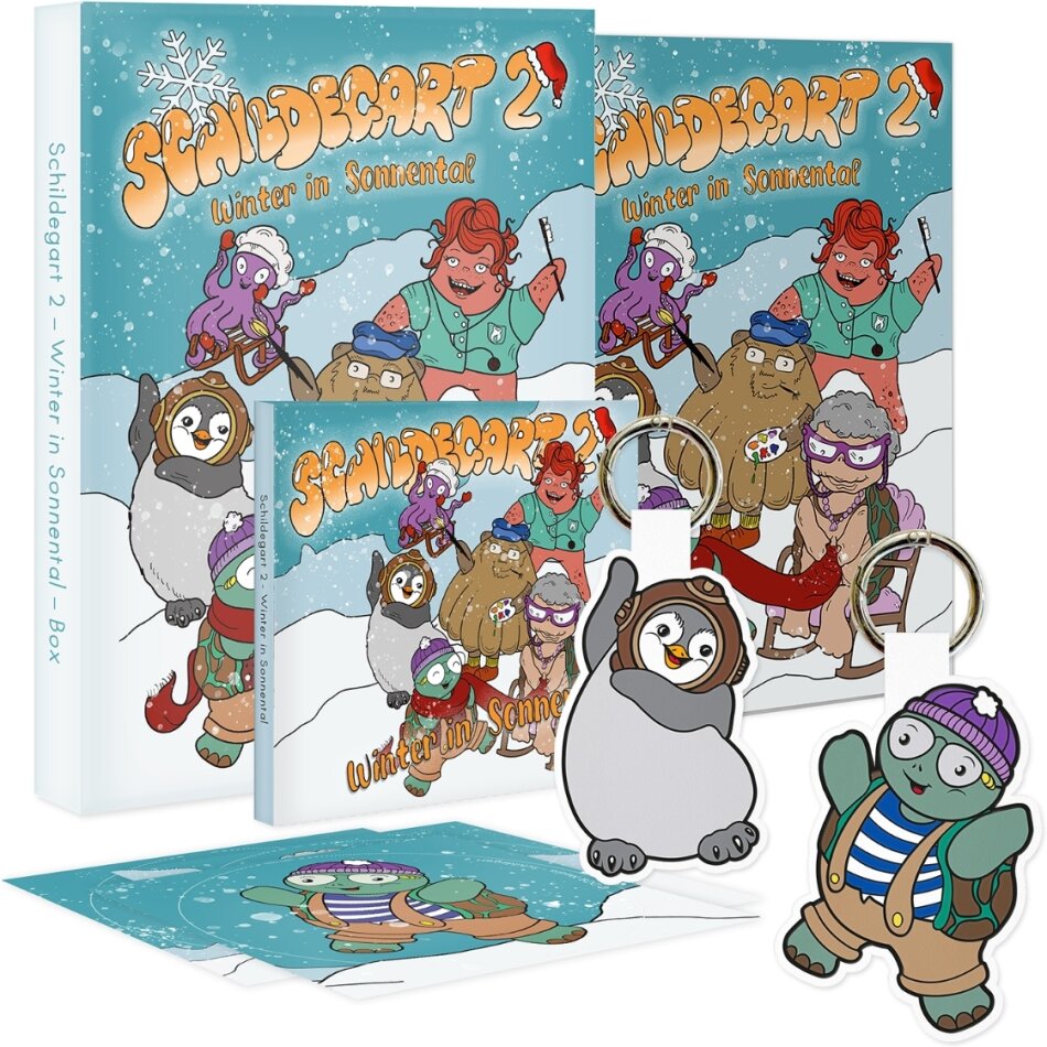 Schildegart - Schildegart 2 - Winter in Sonnental Boxset, + Malbuch