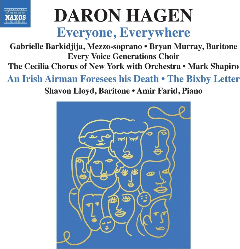 Gabrielle BarkiDJija, Every Voice Generations Choir & Daron Aric Hagen (*1961) - Everyone Everywhere