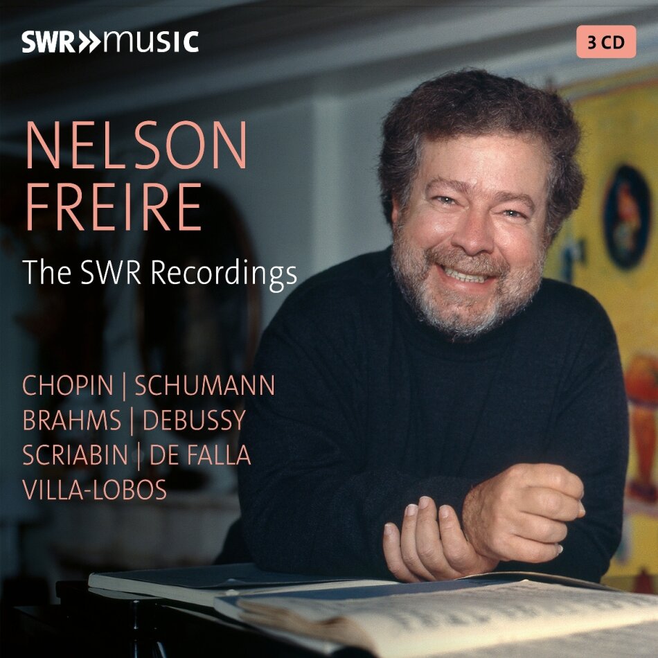 Johannes Brahms (1833-1897), Frédéric Chopin (1810-1849) & Nelson Freire - Nelson Freire - The SWR Recordings 3 CDs