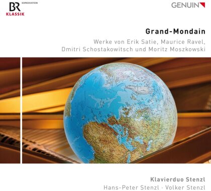 Klavierduo Stenzl, Erik Satie (1866-1925), Maurice Ravel (1875-1937), Dimitri Schostakowitsch (1906-1975) & Moritz Moszkowski (1854-1925) - Grand-Mondain