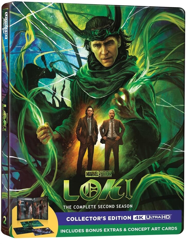 Loki - Season 2 Limited Collector's Edition, Steelbook, 2 4K Ultra HDs