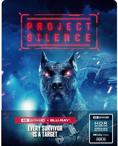 Project Silence (2023) Limited Edition, Steelbook, 4K Ultra HD + Blu-ray