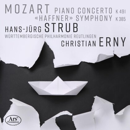 Wolfgang Amadeus Mozart (1756-1791), Christian Erny & W&uuml;rttembergische Philharmonie Reutlingen - Symphony No. 35 Haffner, Piano Concerto No. 24