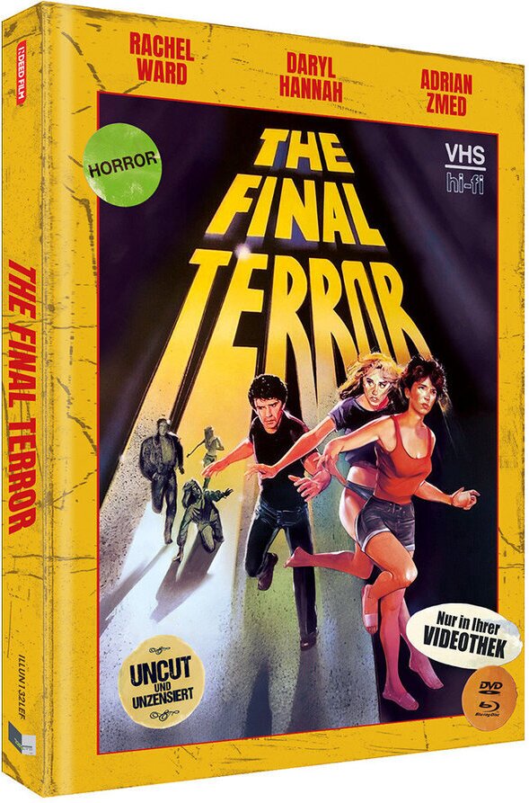 The Final Terror (1983) Cover F, Limited Collector's Edition, Mediabook, Remastered, Uncut, Blu-ray + DVD