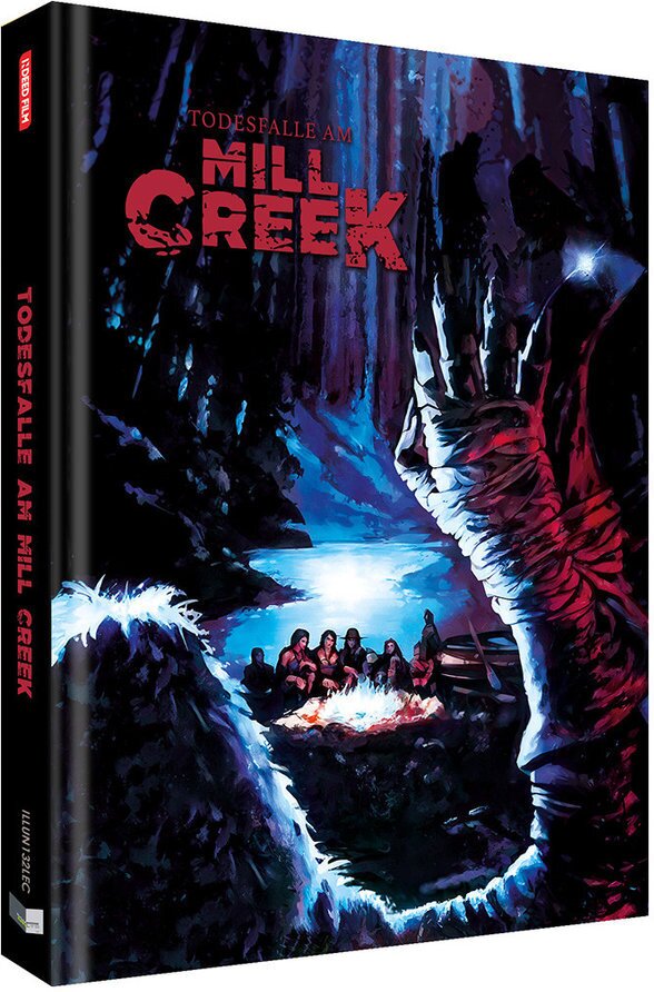 Todesfalle am Mill Creek (1983) Cover C, Limited Collector's Edition, Mediabook, Remastered, Uncut, Blu-ray + DVD