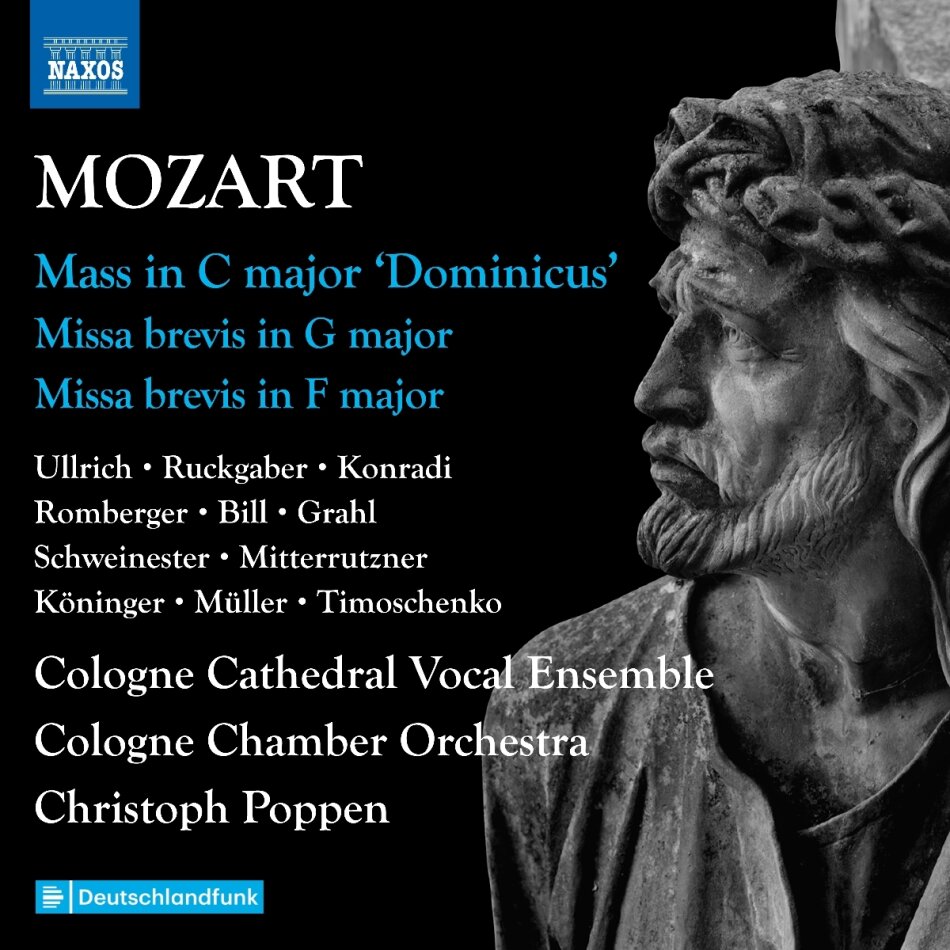 Ullrich, Ruckgaber, Wolfgang Amadeus Mozart (1756-1791), Christoph Poppen, … - Complete Masses Vol. 4 - Mass In C Major Dominicus, - Missa brevis G Major, Missa brevis F Major