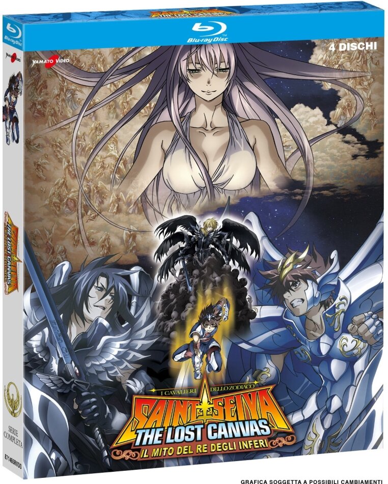 Saint Seiya - I Cavalieri dello Zodiaco: The Lost Canvas - Il mito del re degli inferi: Serie Completa 4 Blu-rays
