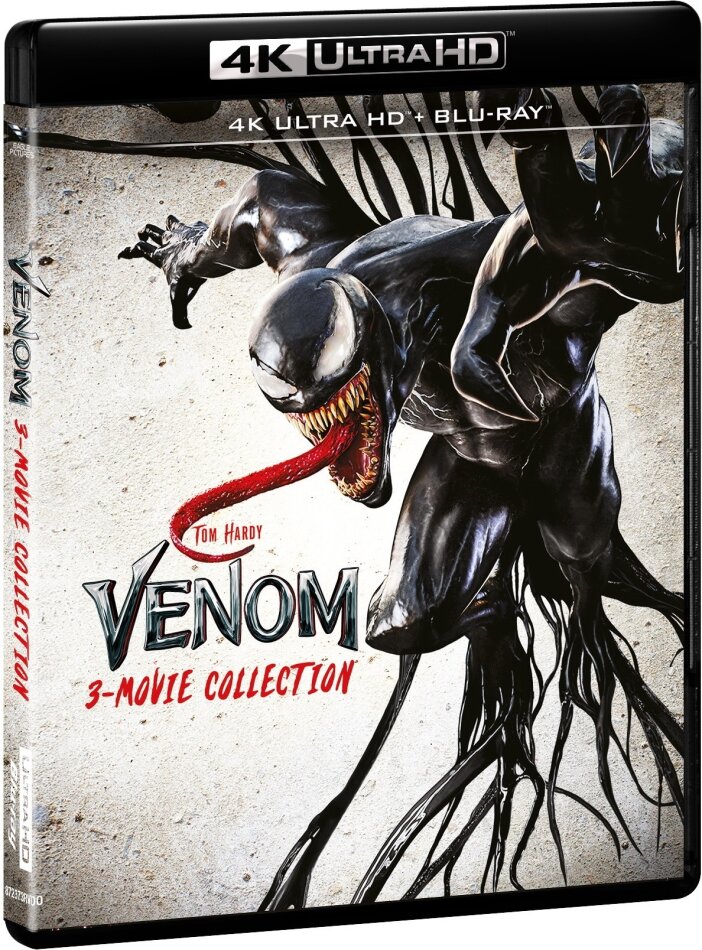 Venom: 3-Movie Collection - Venom (2018) / Venom: La furia di Carnage (2021) / Venom: The Last Dance (2024) 3 4K Ultra HDs + 3 Blu-rays