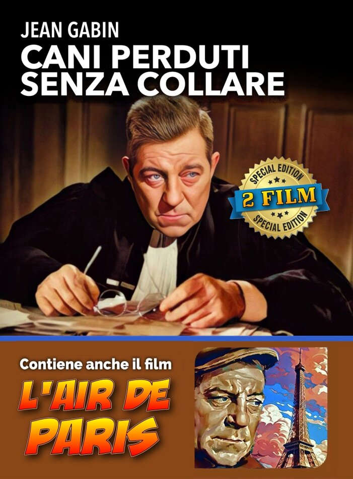 Cani perduti senza collare (1955) / L'air de Paris (1954) - 2 Film s/w, Special Edition