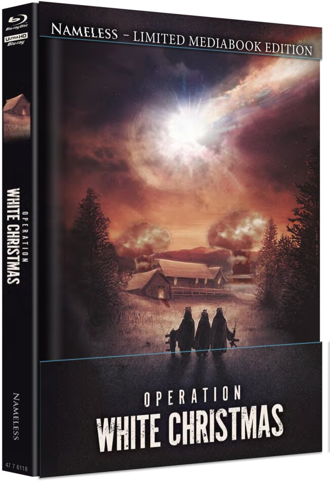 Operation White Christmas (2023) Cover D, Limited Edition, Mediabook, 4K Ultra HD + Blu-ray + CD