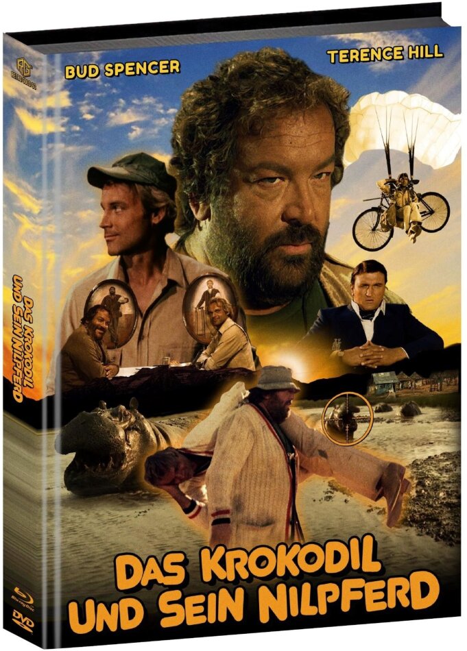 Das Krokodil und sein Nilpferd (1979) Cover C, Limited Edition, Mediabook, Blu-ray + DVD