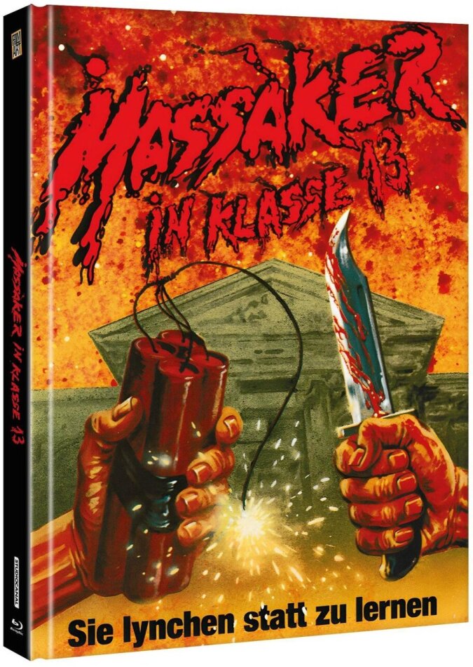 Massaker in Klasse 13 (1976) Cover A, Limited Edition, Mediabook, Uncut