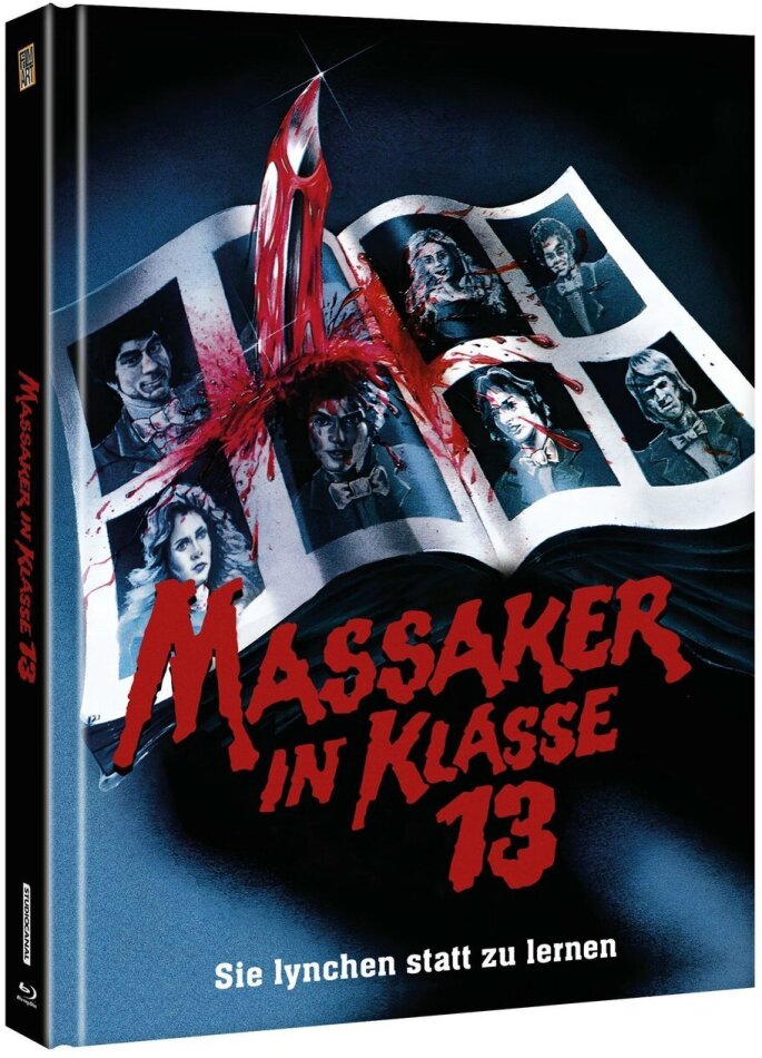 Massaker in Klasse 13 (1976) Cover B, Édition Limitée, Mediabook, Uncut