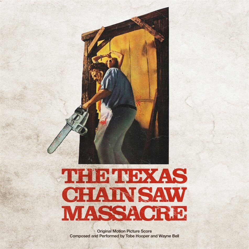 Tobe Hooper & Wayne Bell - Texas Chainsaw Massacre - OST 2025 Reissue, Gatefold, Waxwork, Black/Red Vinyl, LP