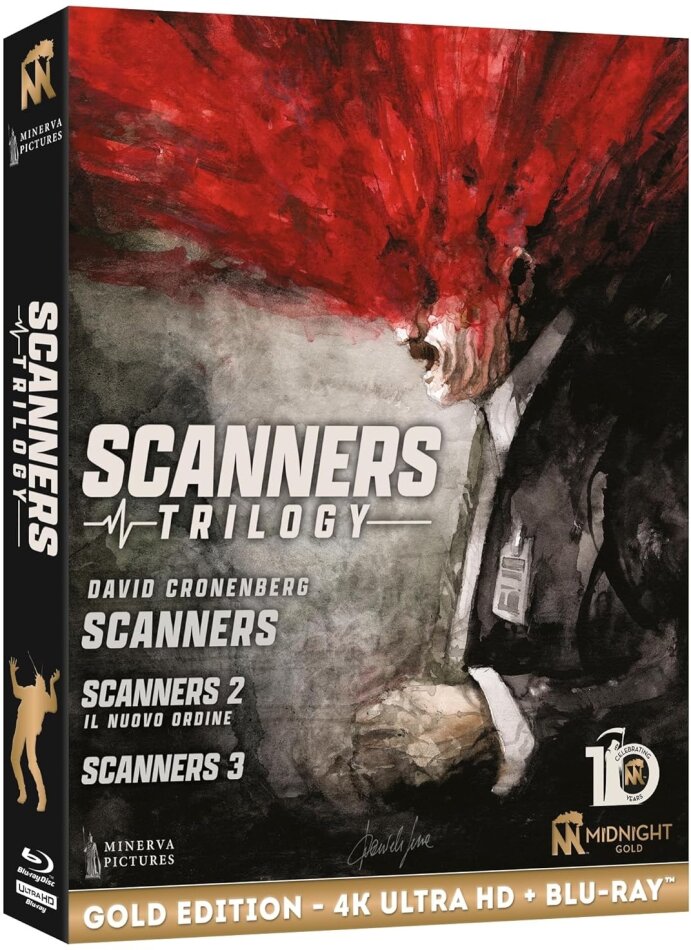 Scanners Trilogy 2 4K Ultra HDs + 3 Blu-rays
