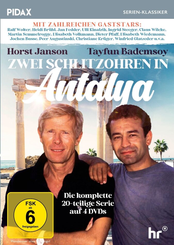 Zwei Schlitzohren in Antalya - Die komplette Serie Pidax Serien-Klassiker, 4 DVDs