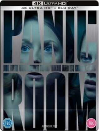 Panic Room (2002) (Limited Edition, Steelbook, 4K Ultra HD + Blu-ray)