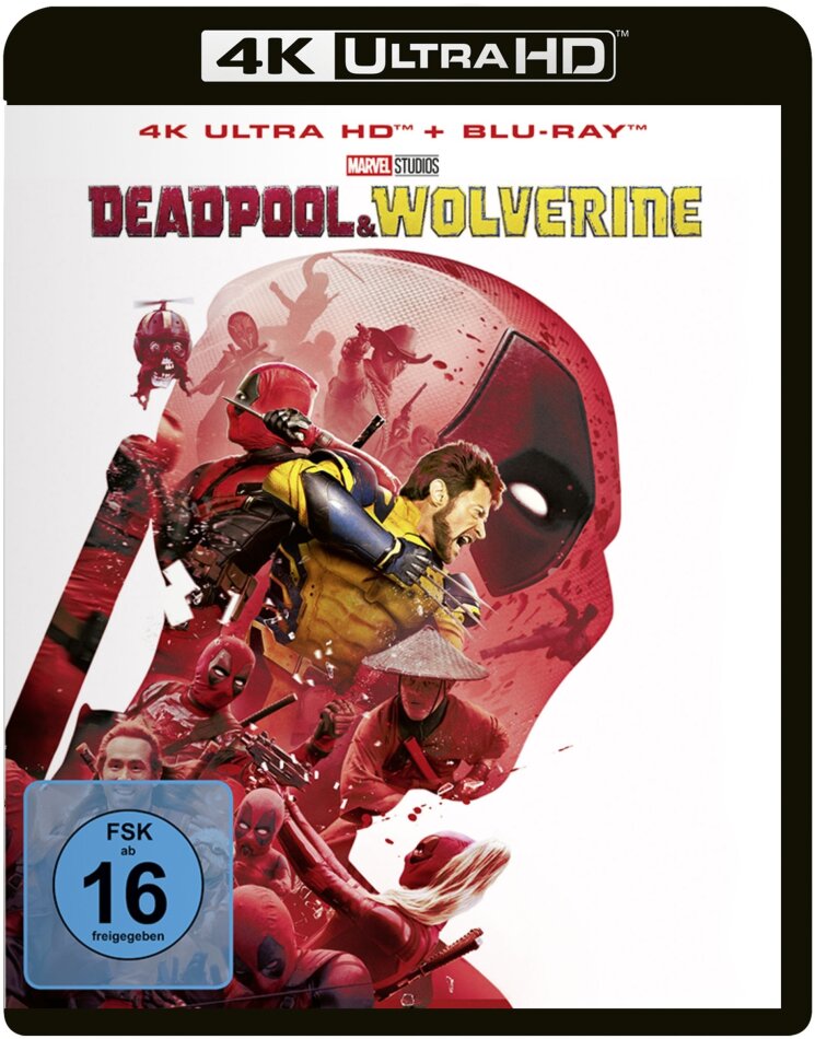Deadpool & Wolverine - Deadpool 3 (2024) 4K Ultra HD + Blu-ray
