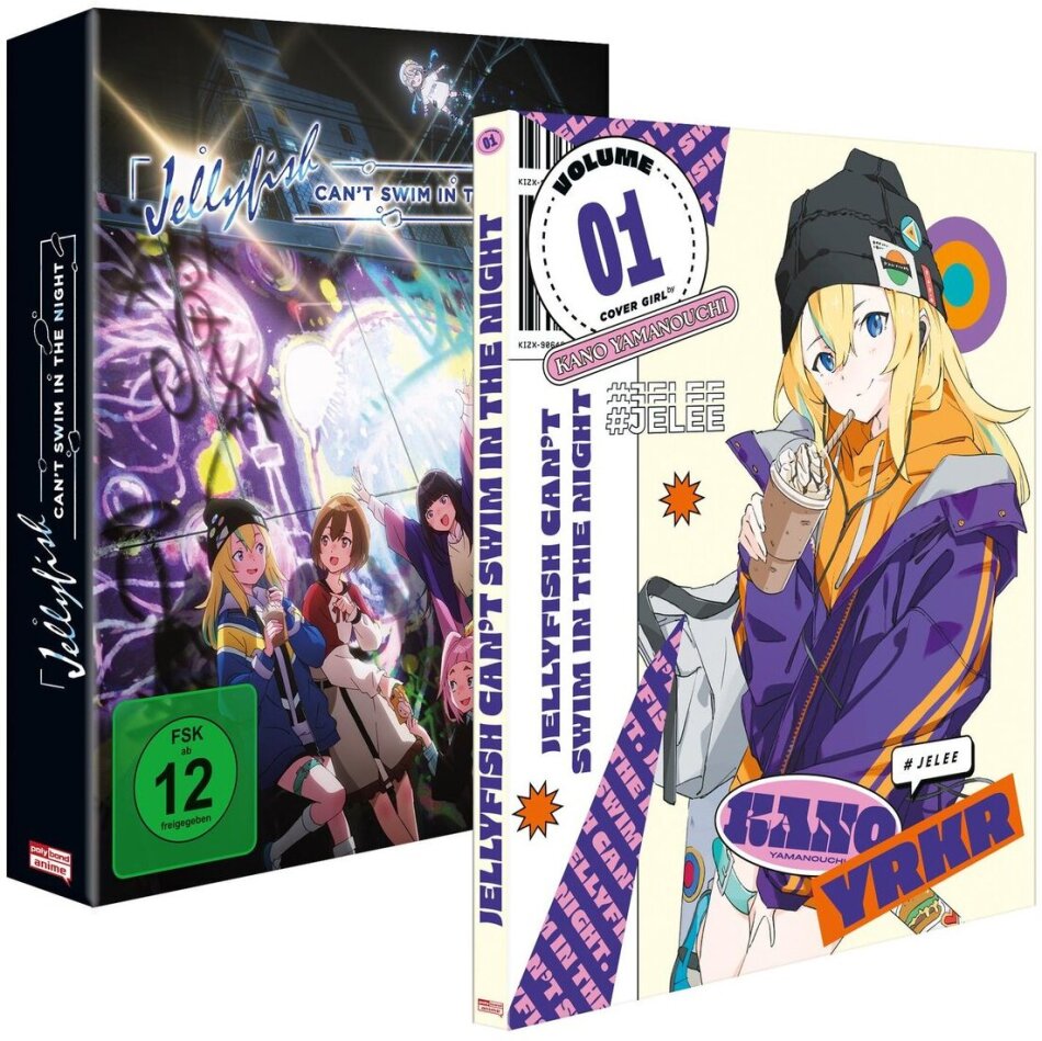 Jellyfish Can't Swim in the Night - Volume 1 + Sammelschuber, Limited Edition
