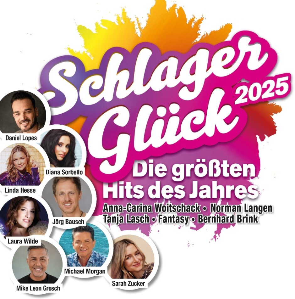 Schlager Glück 2025 - Die Hits Des Jahres 2 CDs