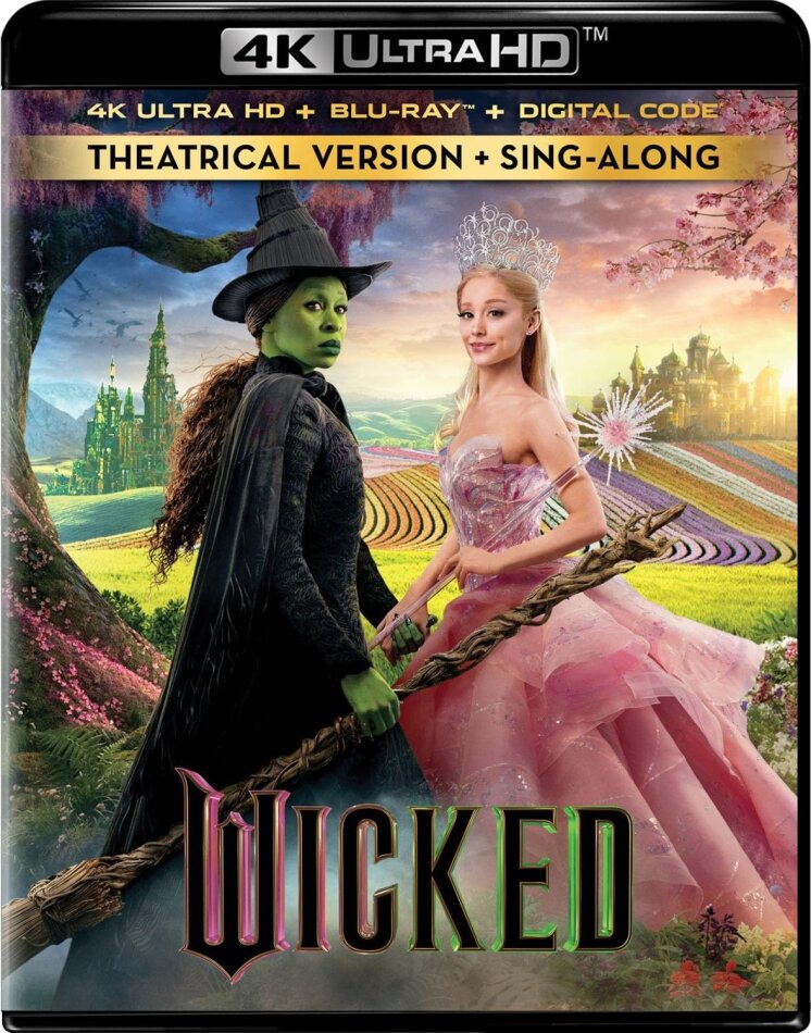 Wicked: Part 1 (2024) Sing-Along Edition, Kinoversion, 4K Ultra HD + Blu-ray