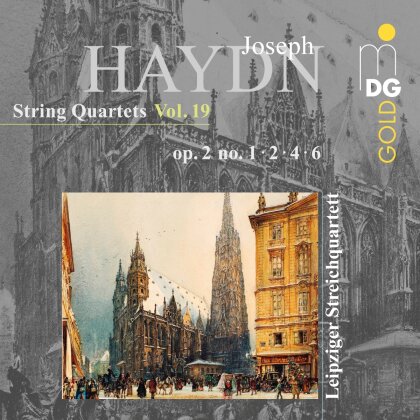 Leipziger Streichquartett & Joseph Haydn (1732-1809) - String Quartets Vol. 19, Op. 2 o. 1, 2, 4, 6