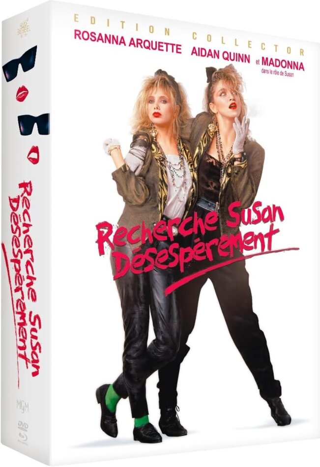 Recherche Susan désespérément (1985) Goodies, Collector's Edition, Blu-ray + 2 DVDs