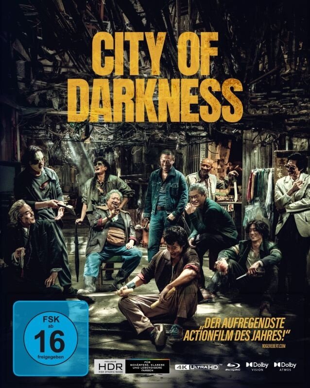 City of Darkness (2024) Cover B, Limited Edition, Mediabook, 4K Ultra HD + Blu-ray