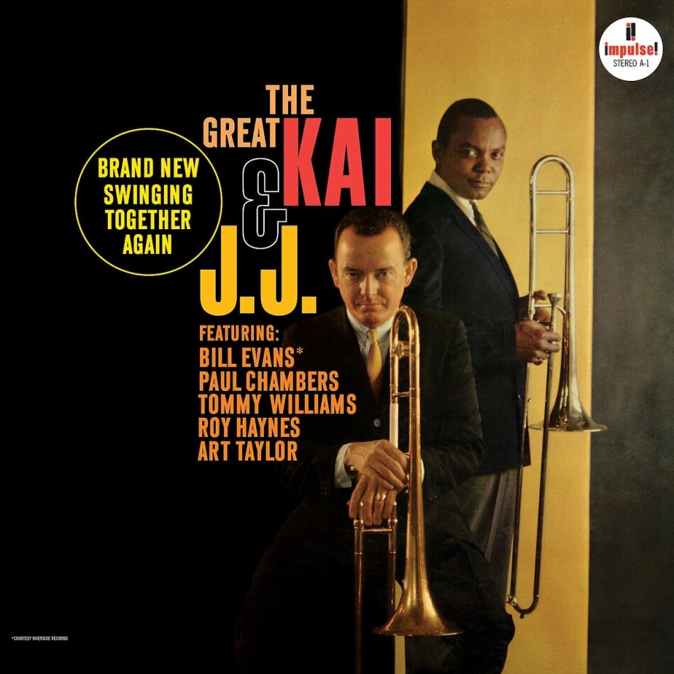 J. J. Johnson & Kai Winding - The Great Kai & J.J. 2025 Reissue, Impulse, Acoustic Sounds, LP