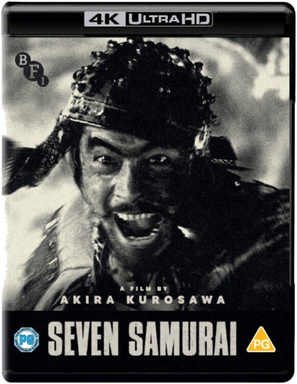 Seven Samurai (1954) b/w, Restored, 4K Ultra HD + Blu-ray