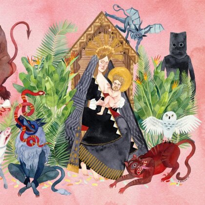 Father John Misty (Josh Tillman/Ex-Fleet Foxes) - I Love You, Honeybear (2025 Reissue, Red Vinyl, LP)