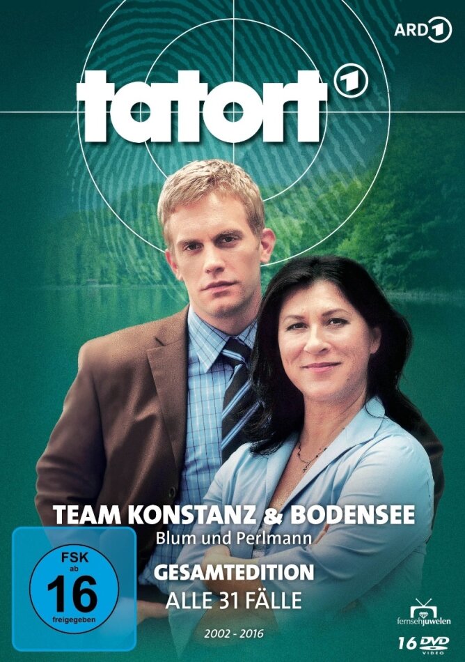 Tatort - Team Konstanz & Bodensee - Alle 31 Fälle Gesamtedition, 16 DVDs