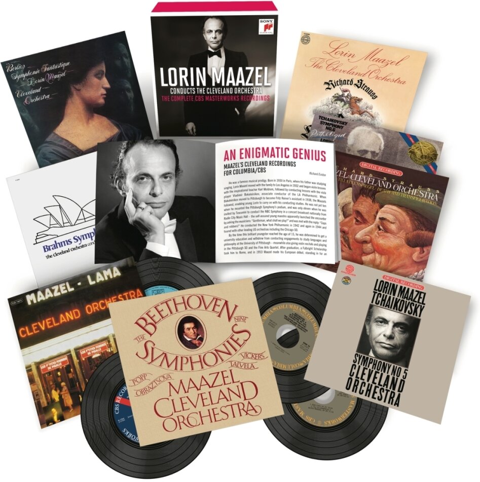 Lorin Maazel & The Cleveland Orchestra - Lorin Maazel Conducts the Cleveland Orchestra 15 CDs