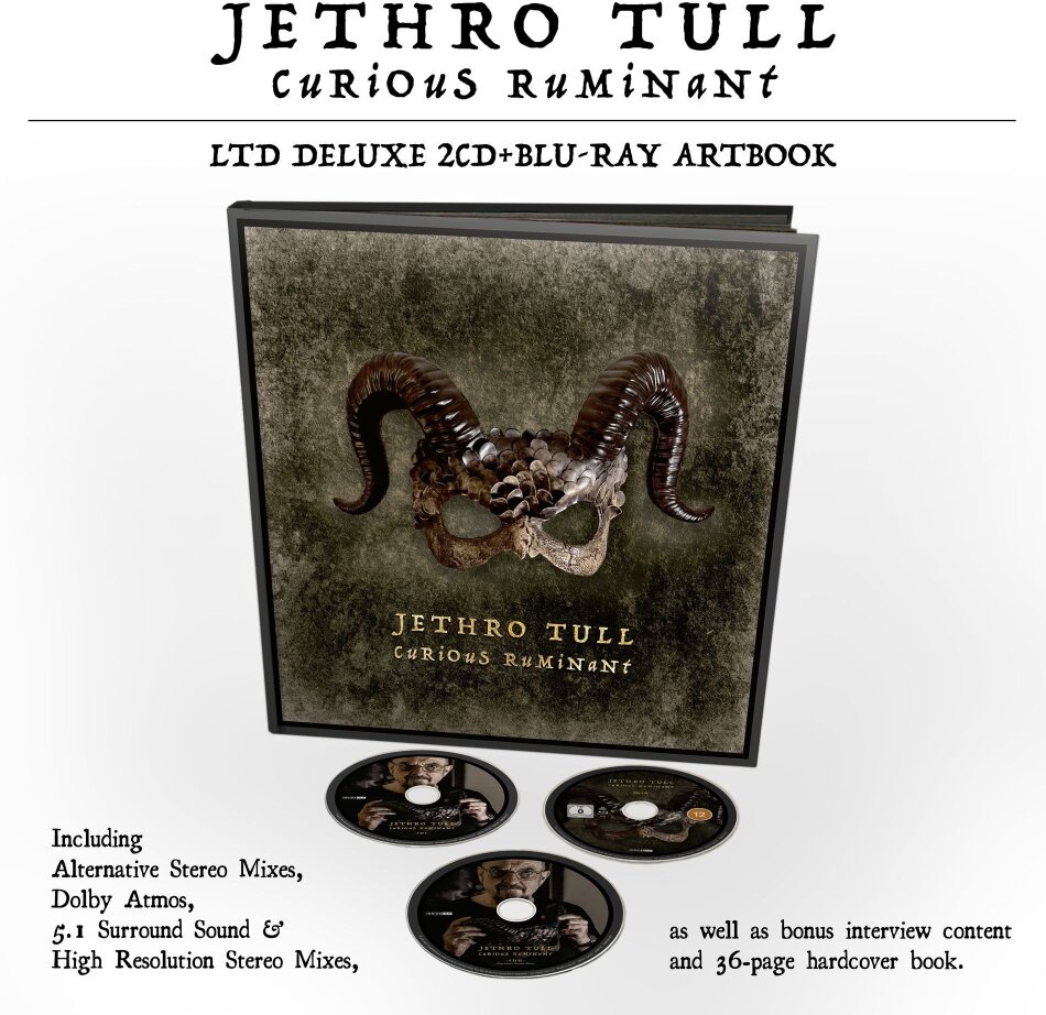 Jethro Tull - Curious Ruminant 2 CDs + Blu-ray
