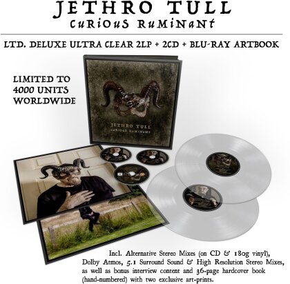 Jethro Tull - Curious Ruminant (Artbook, Ultra Clear Vinyl, 2 LPs + 2 CDs + Blu-ray)