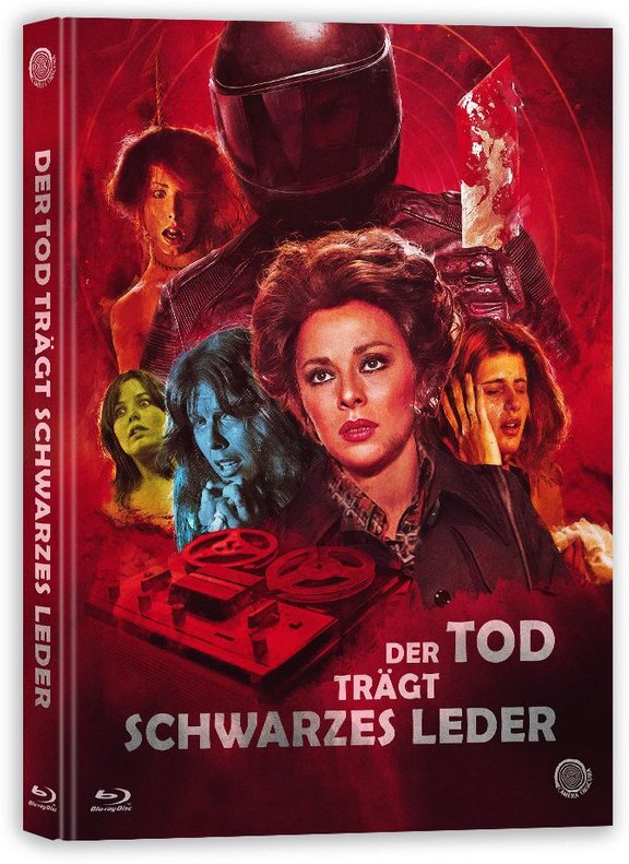 Der Tod trägt schwarzes Leder (1974) Limited Edition, Mediabook, Blu-ray + DVD