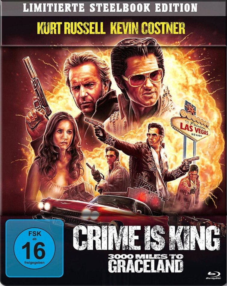 Crime is King - 3000 Miles to Graceland (2001) Limited Edition, Steelbook