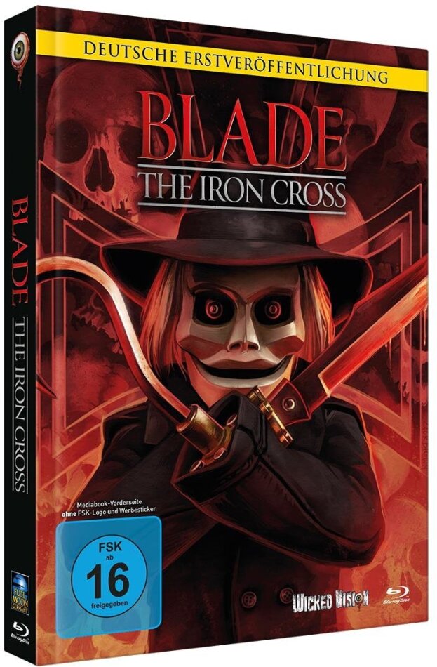 Blade - The Iron Cross (2020) Cover A, Limited Edition, Mediabook, Blu-ray + DVD