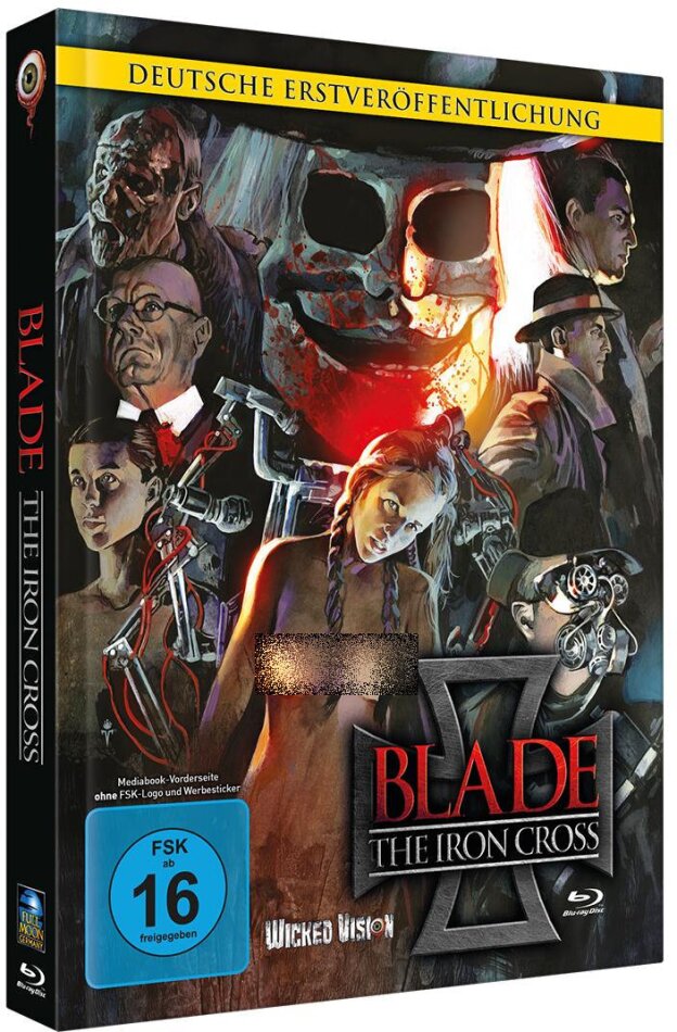 Blade - The Iron Cross (2020) Cover B, Limited Edition, Mediabook, Blu-ray + DVD
