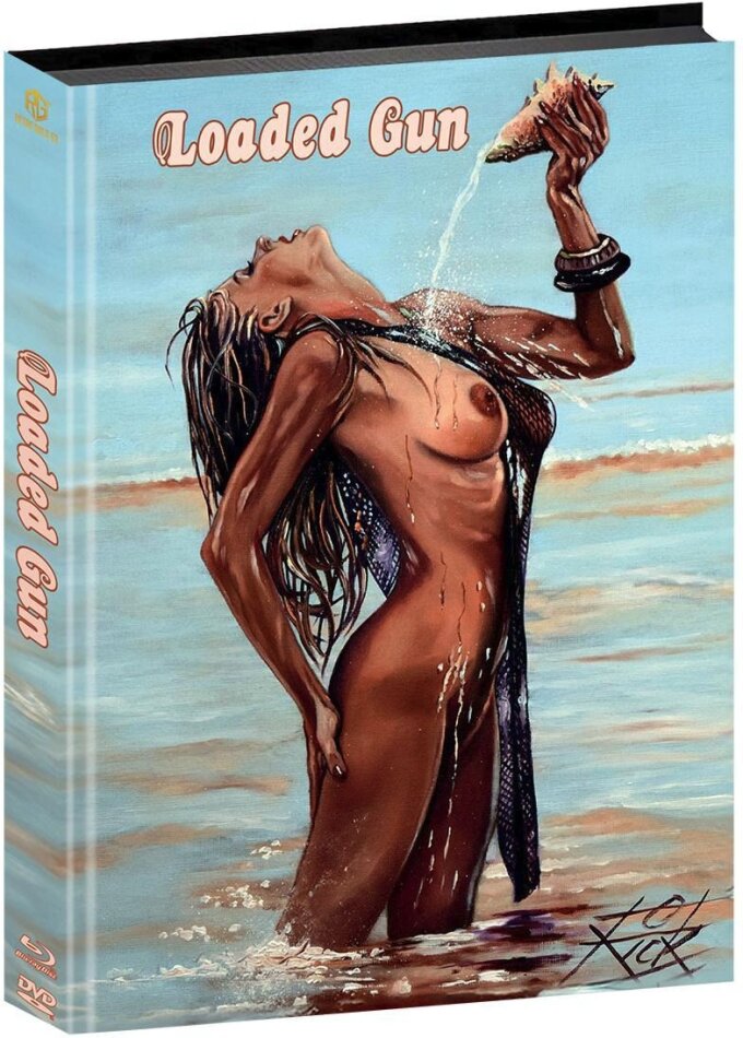 Loaded Gun (1975) Cover A, Wattiert, Limited Edition, Mediabook, Blu-ray + DVD