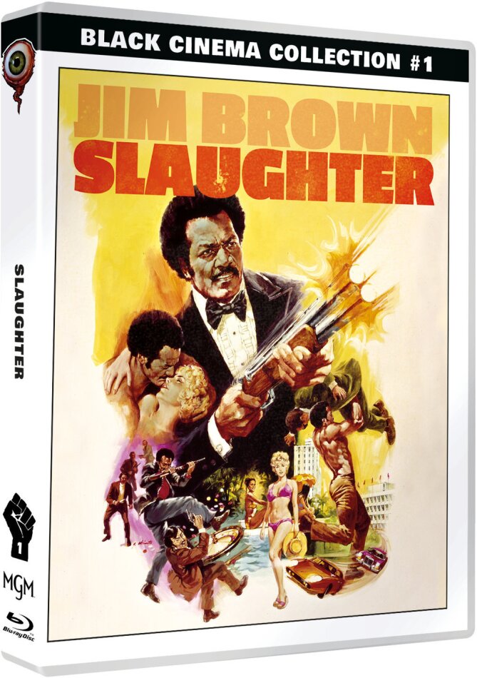 Slaughter (1972) Black Cinema Collection, Limited Edition, Neuauflage, Blu-ray + DVD